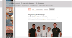 Desktop Screenshot of jacobi-gresser.de